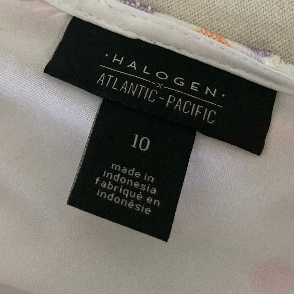 Halogen Pastel Polka Dot Ruffle Dress - Picture 10 of 12